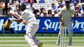 Boxing Day Test: Mayank Agarwal's 76 steers India to 123/2 by tea on day one